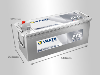 Slika 12V190L SILVER EFB Varta