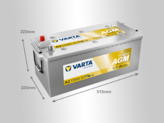Slika 12V170L AGM Varta