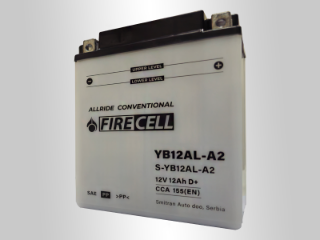 Slika 12V12D YB12AL-A2 Firecell Moto