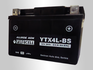 Slika 12V03D YTX4L-BS Firecell Moto