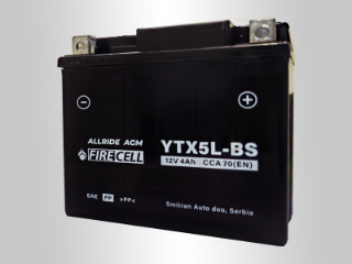 Slika 12V04D YTX5L-BS Firecell Moto