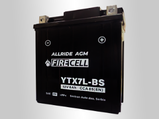 Slika 12V06D YTX7L-BS Firecell Moto