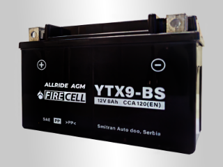 Slika 12V08L YTX9-BS Firecell Moto