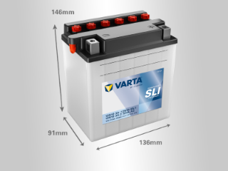 Slika 12V11D YB10L-A2 VA Varta Moto