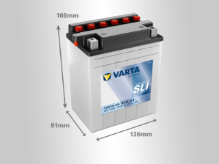 Slika 12V14D YB14L-A2 VA Varta Moto
